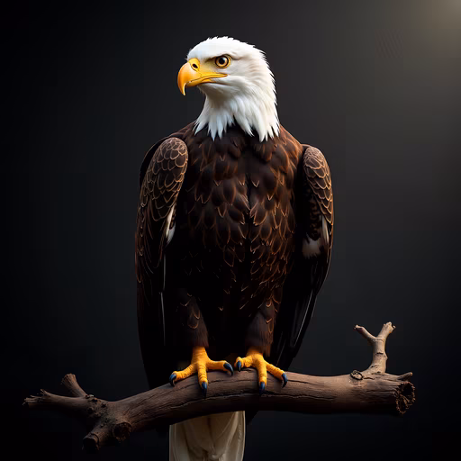 Bald Eagle Illustration
