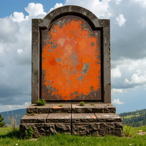Blank Tombstone
