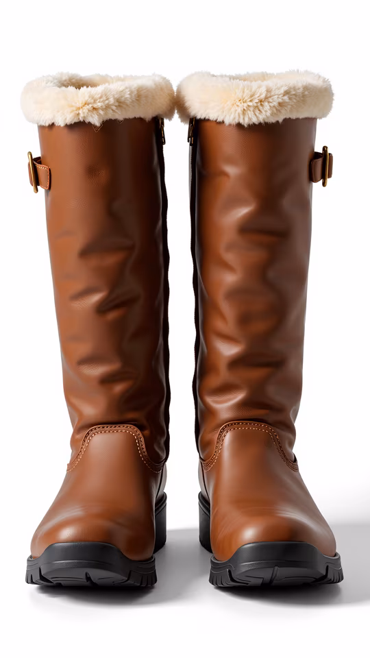 Brown Leather Boots