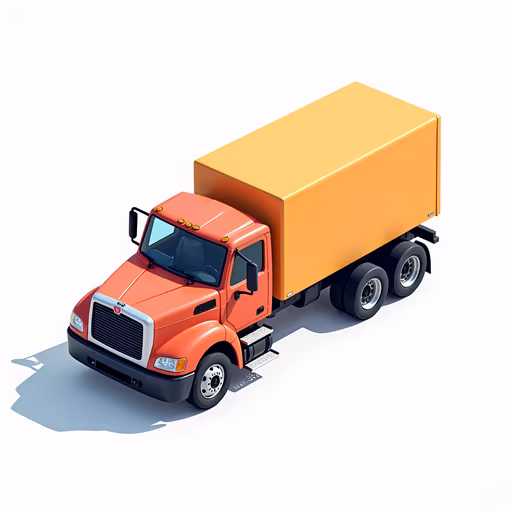 Cargo Truck Illustration