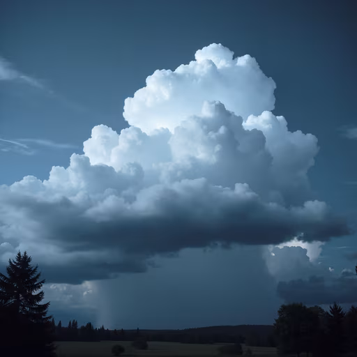 Cloudy Sky Illustration