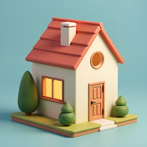 Cute Cartoon House