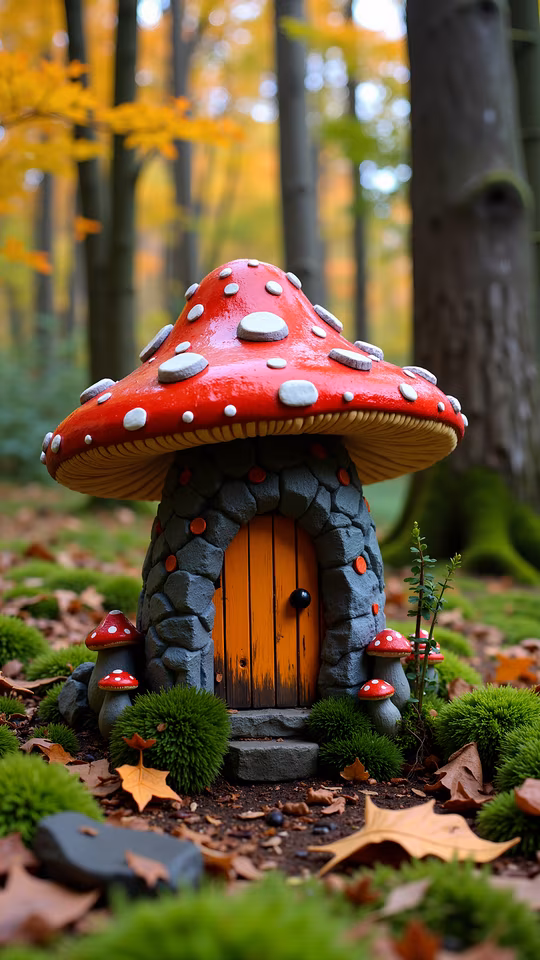 Fairy Tale Mushroom House