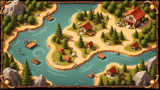 Island Retreat Illustration