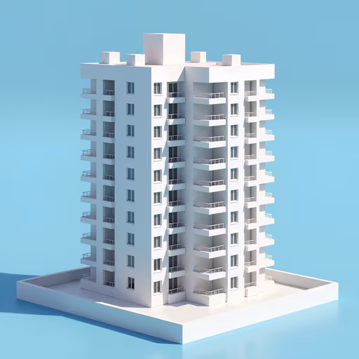 Minimalist Building Illustration