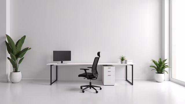 Minimalist Office Space