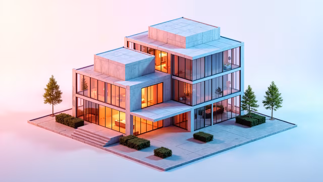 Modern House Illustration