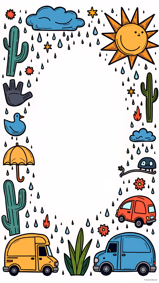 Rainy Day Illustration