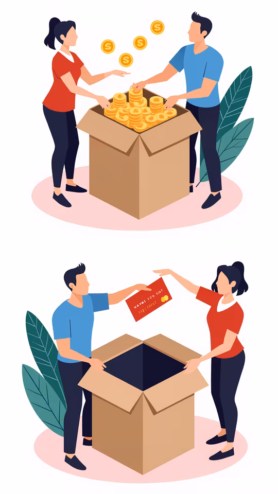 Sharing Wealth Illustration