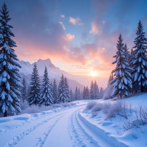 Snowy Pathway