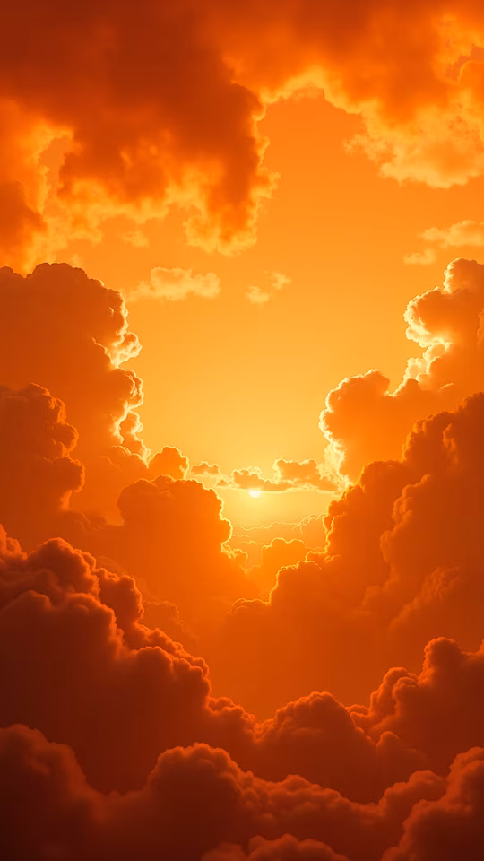 Sunset Sky Illustration
