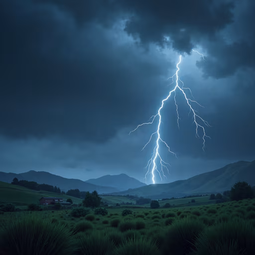 Thunderstorm Landscape