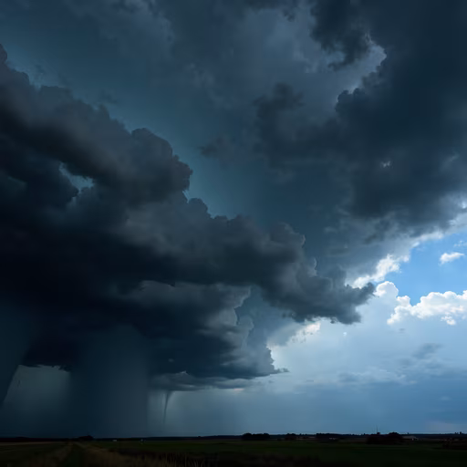 Thunderstorm Landscape