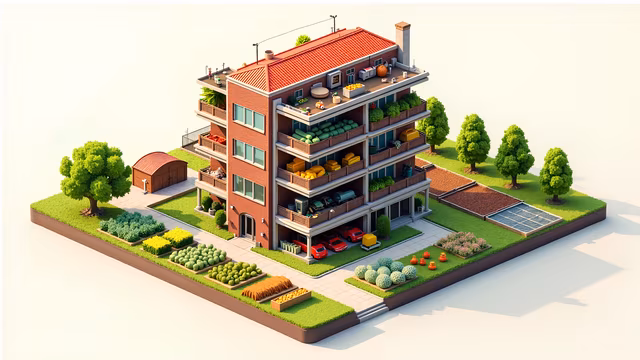 Urban Garden Illustration