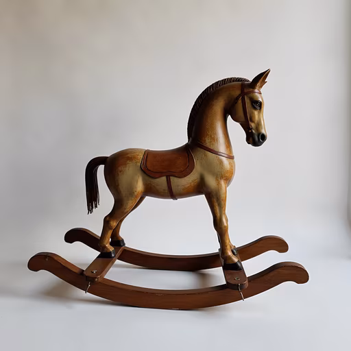 Wooden Rocking Horse