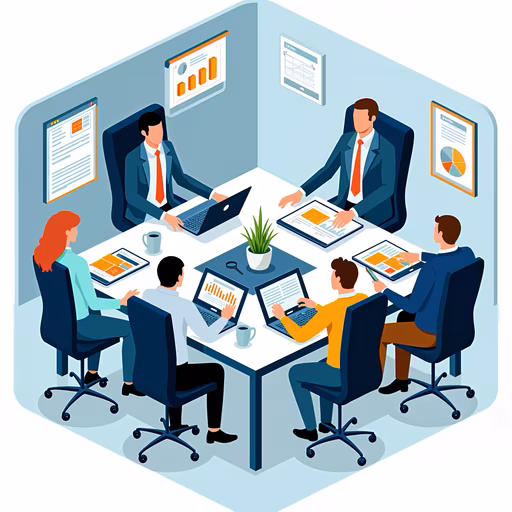 Business Meeting Illustration