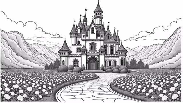 Castle Illustration