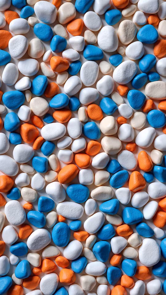 Colorful Pebbles