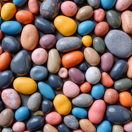 Colorful Speckled Rocks