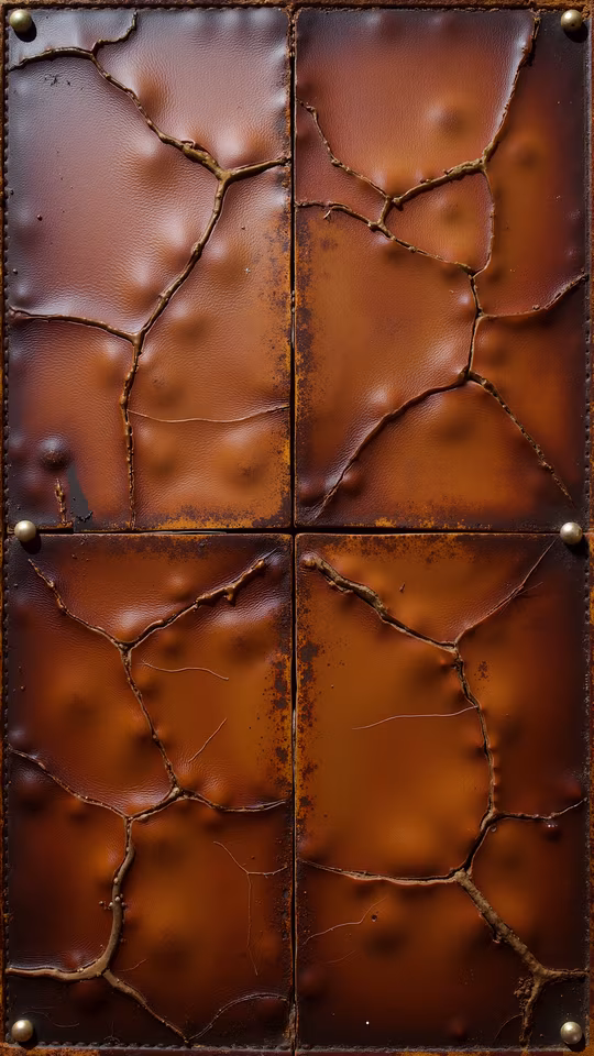 Cracked Leather Panel
