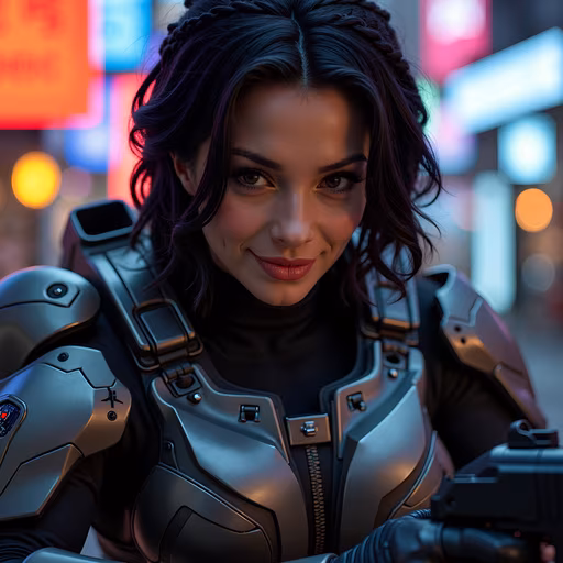 Cyberpunk Warrior
