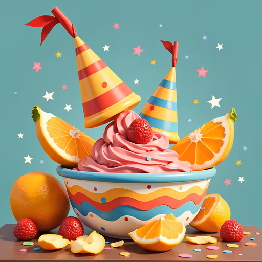 Festive Ice Cream Party