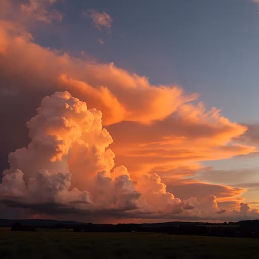 Fiery Sky