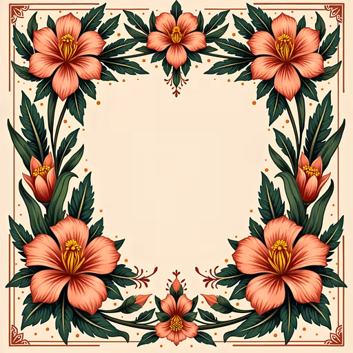 Floral Frame