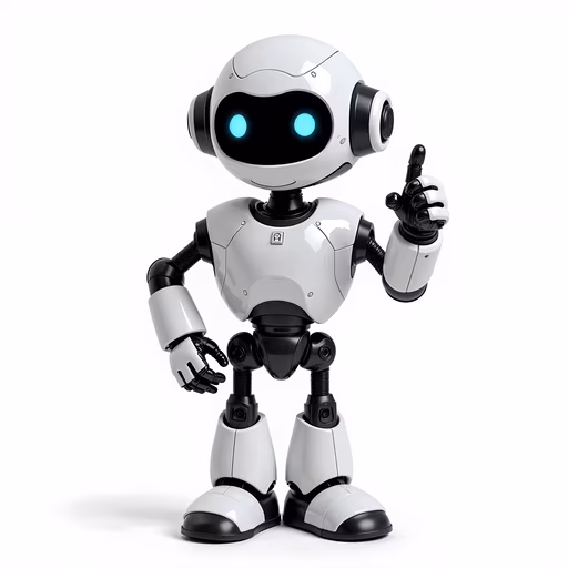 Friendly Robot Illustration
