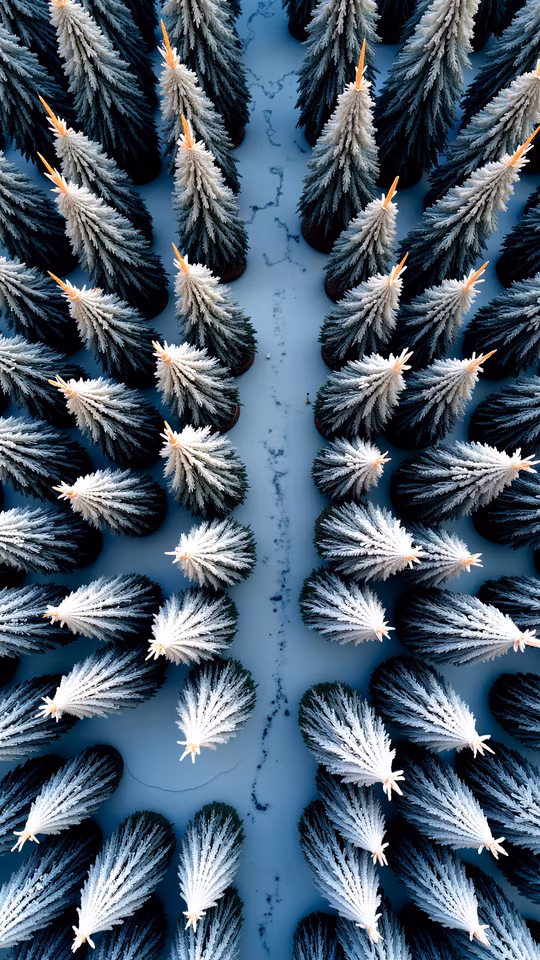 Frosty Forest Illustration