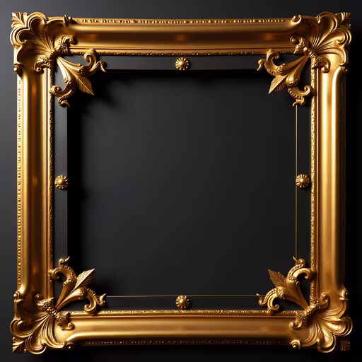Golden Ornate Frame