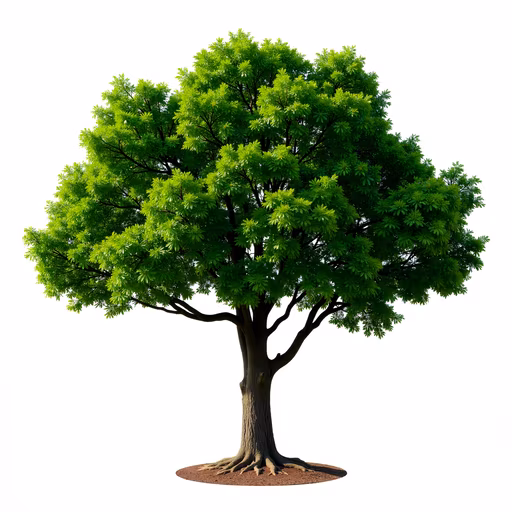 Lush Green Tree Illustration