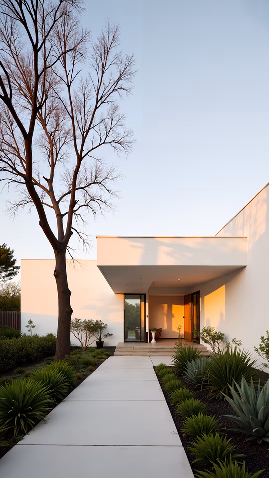 Modern Home Entrance