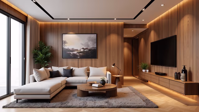Modern Living Room Interior