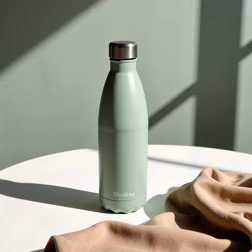 Pastel Green Water Bottle