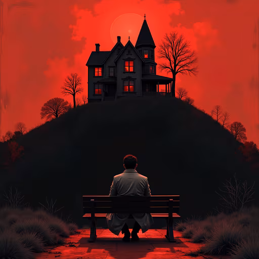 Red Haunted House