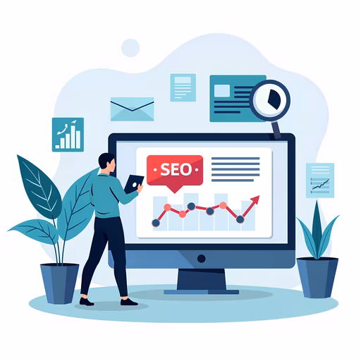 SEO Optimization Illustration