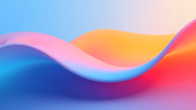 Abstract Flowing Shapes