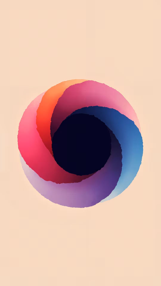 Abstract Spiral Illustration