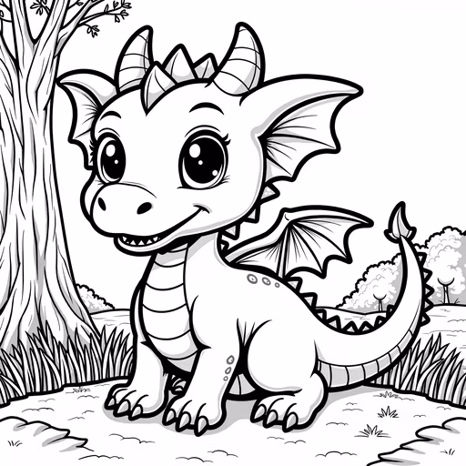 Cartoon Dragon