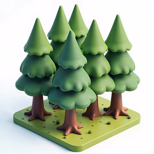 Cartoon Forest