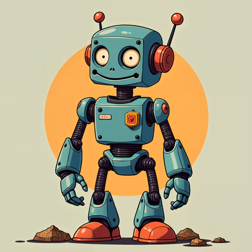 Cartoon Robot