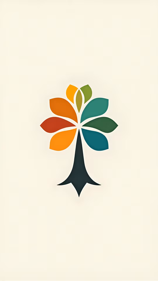 Colorful Petal Illustration