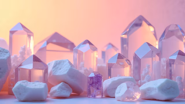 Crystal Healing Illustration