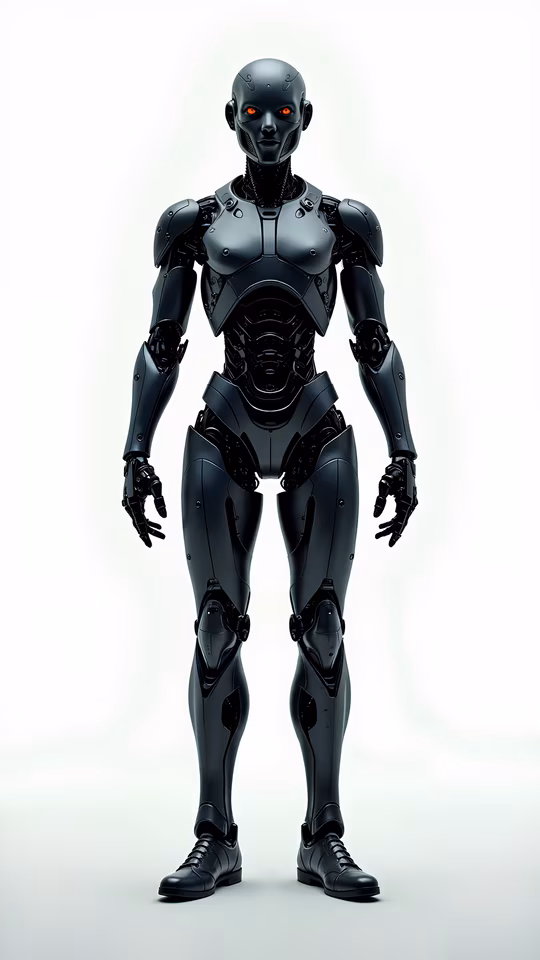 Cyborg Soldier Illustration