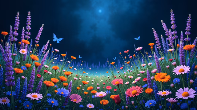 Enchanted Garden Illustration