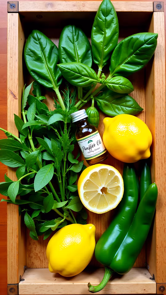 Herb and Lemon Arrangement