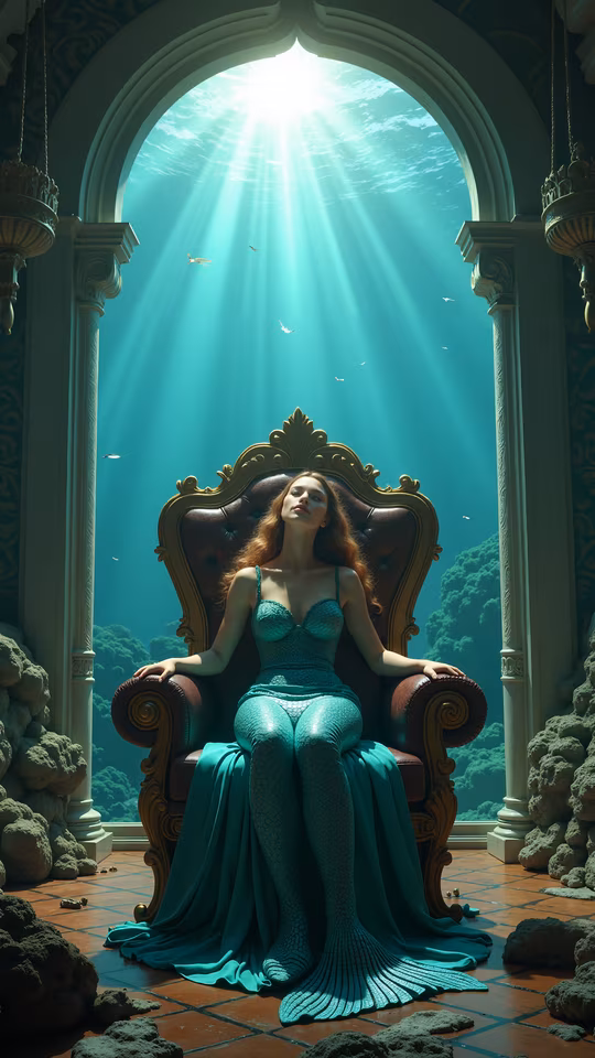 Mermaid Throne