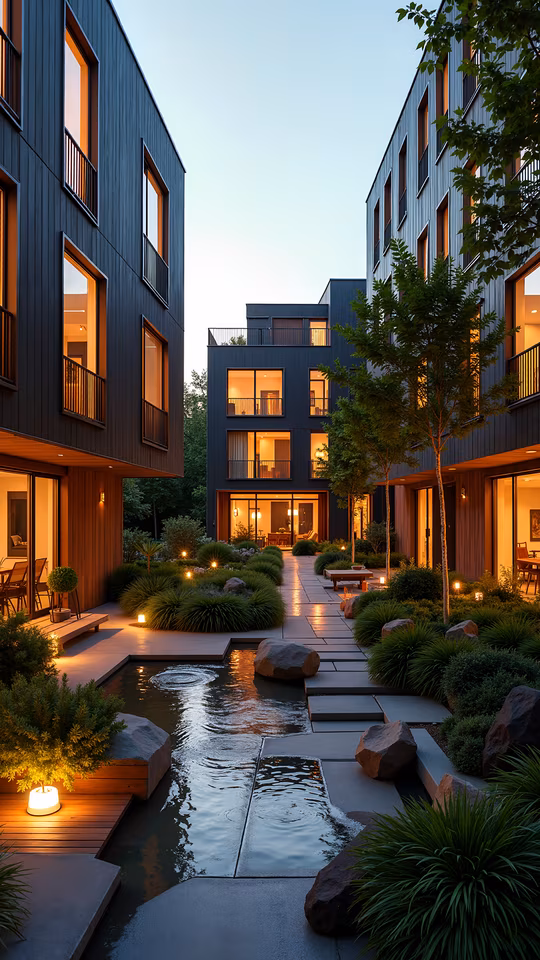 Modern Courtyard