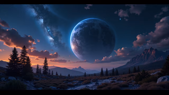 Moonlit Landscape